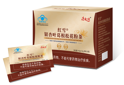 红雪银杏叶葛根松花粉茶